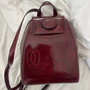 Authentic Cartier Patent Backpack